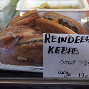 reindeer kebab